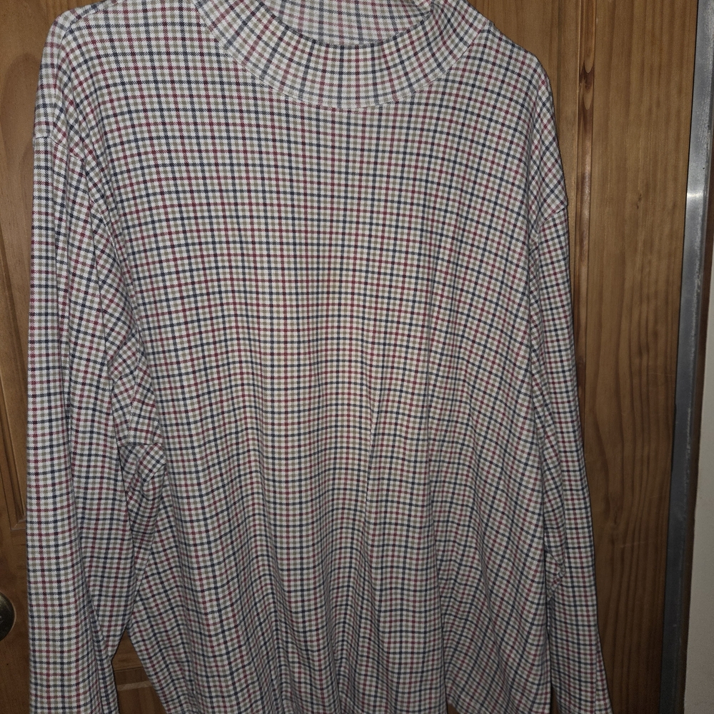 Bobbie Brooks Plaid Long Sleeve Shirt - Red, Blue, White